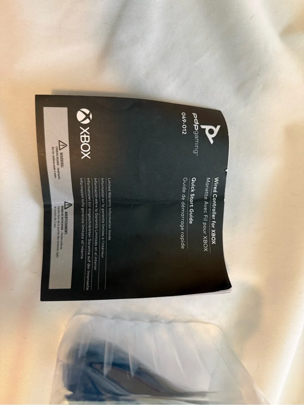 EDP Gaming Revenant Blue Wired Xbox Controller